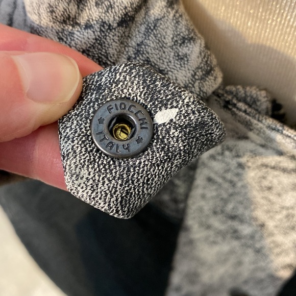 Francis Leon leather jacket grey and black size 1 - Picture 7 of 14